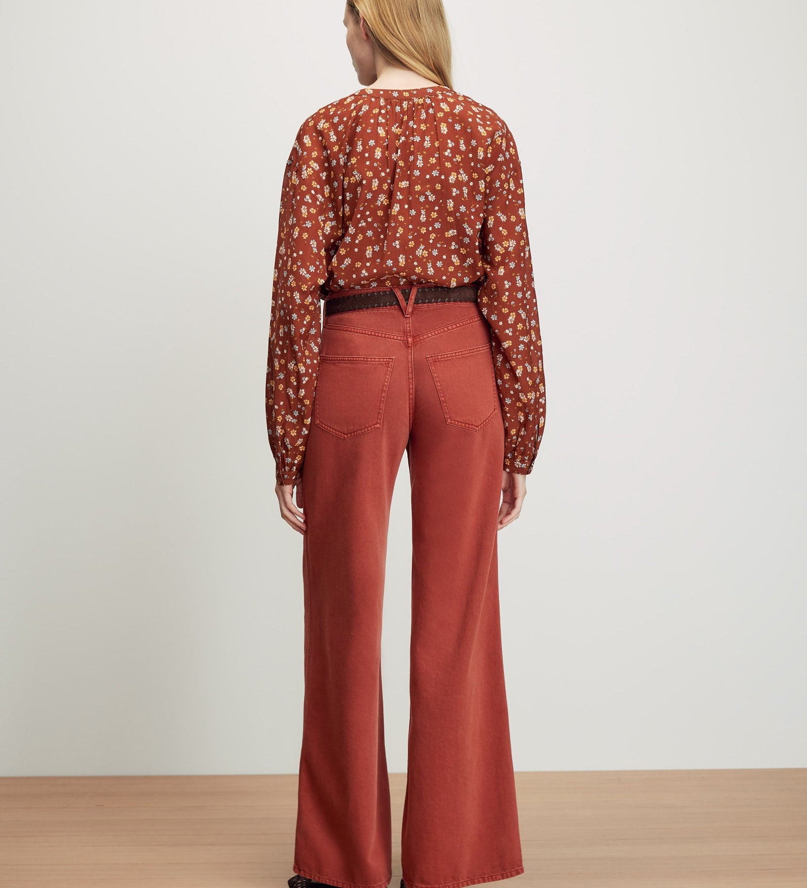 Veronica Beard - Lollie Floral Button - Down Blouse