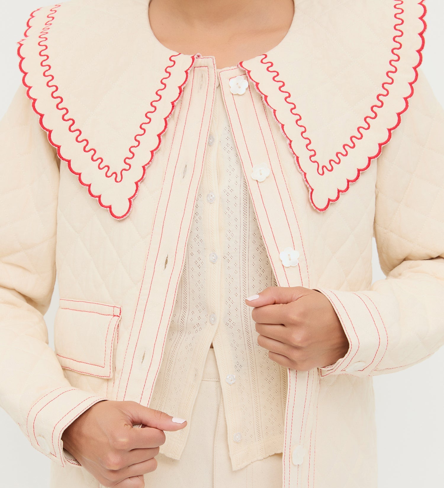 Loeffler Randall - James Quilted Jacket
