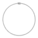 Dorsey - JAMES BEZEL RIVIÈRE NECKLACE IN LAB WHITE SAPPHIRE