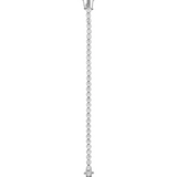 Dorsey - JAMES BEZEL RIVIÈRE BRACELET IN LAB WHITE SAPPHIRE