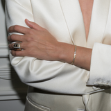 Dorsey - JAMES BEZEL RIVIÈRE BRACELET IN NANO TURQUOISE AND LAB DIAMOND