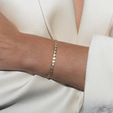 Dorsey - JAMES BEZEL RIVIÈRE BRACELET IN NANO TURQUOISE AND LAB DIAMOND