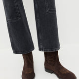 Loeffler Randall - Jett Brown Suede Calf Boot