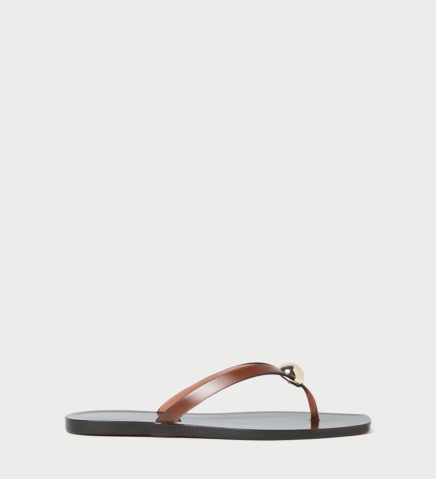 Loeffler Randall - Jovie Brown Jelly Flip Flop