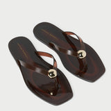 Loeffler Randall - Jovie Brown Jelly Flip Flop