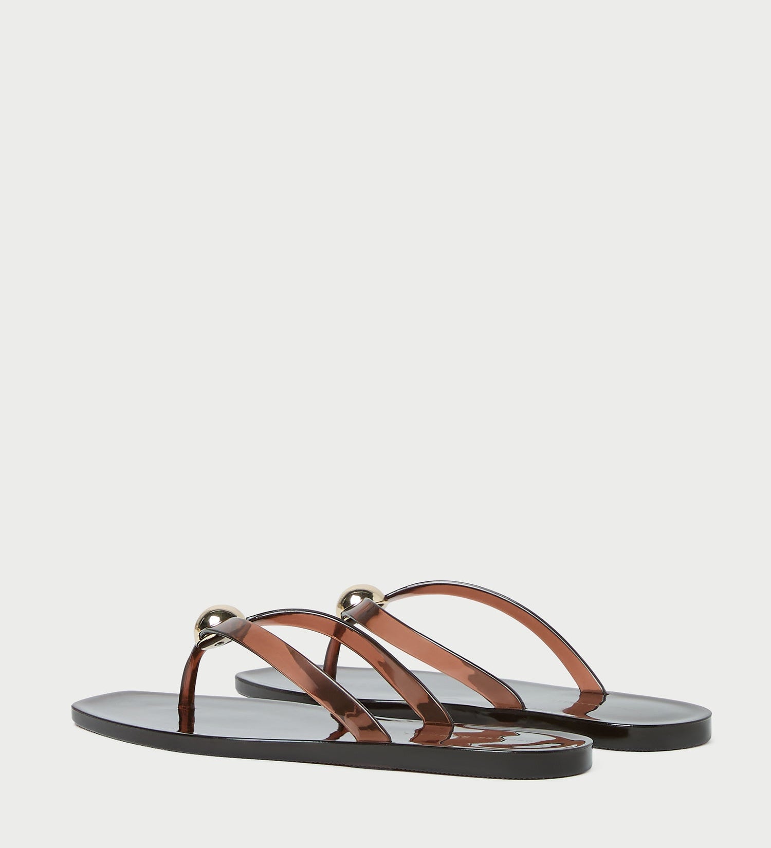 Loeffler Randall - Jovie Brown Jelly Flip Flop
