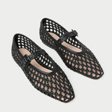 Loeffler Randall - Junia Black Mary Jane Flat