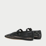 Loeffler Randall - Junia Black Mary Jane Flat