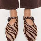 Loeffler Randall - Junia Zebra Mary Jane Flat