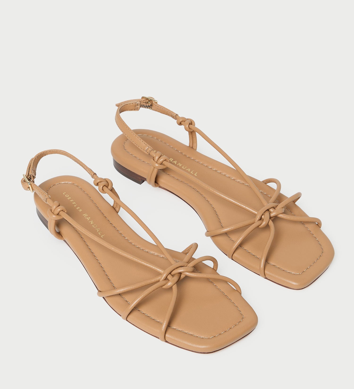 Loeffler Randall - Karly Dune Leather Strappy Sandal