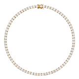 Dorsey - KATE RIVIÈRE NECKLACE IN 4.5MM LAB WHITE SAPPHIRE