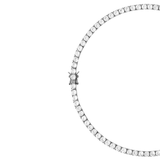 Dorsey - KATE RIVIÈRE NECKLACE IN 4.5MM LAB WHITE SAPPHIRE