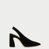 Loeffler Randall - Katerina Black Suede Slingback Pump