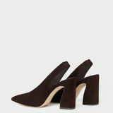 Loeffler Randall - Katerina Brown Suede Slingback Pump