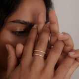Kinn - Pauline Ellipse Ring