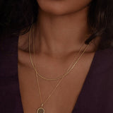 Kinn - Maison Oval Locket Necklace