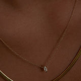 Kinn - Solitaire Marquise Diamond Necklace