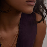 Kinn - Solitaire Marquise Diamond Necklace