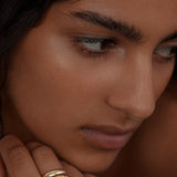Kinn - Dare To Love Double Dome Ring Gold