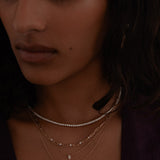 Kinn - Solitaire Marquise Diamond Necklace