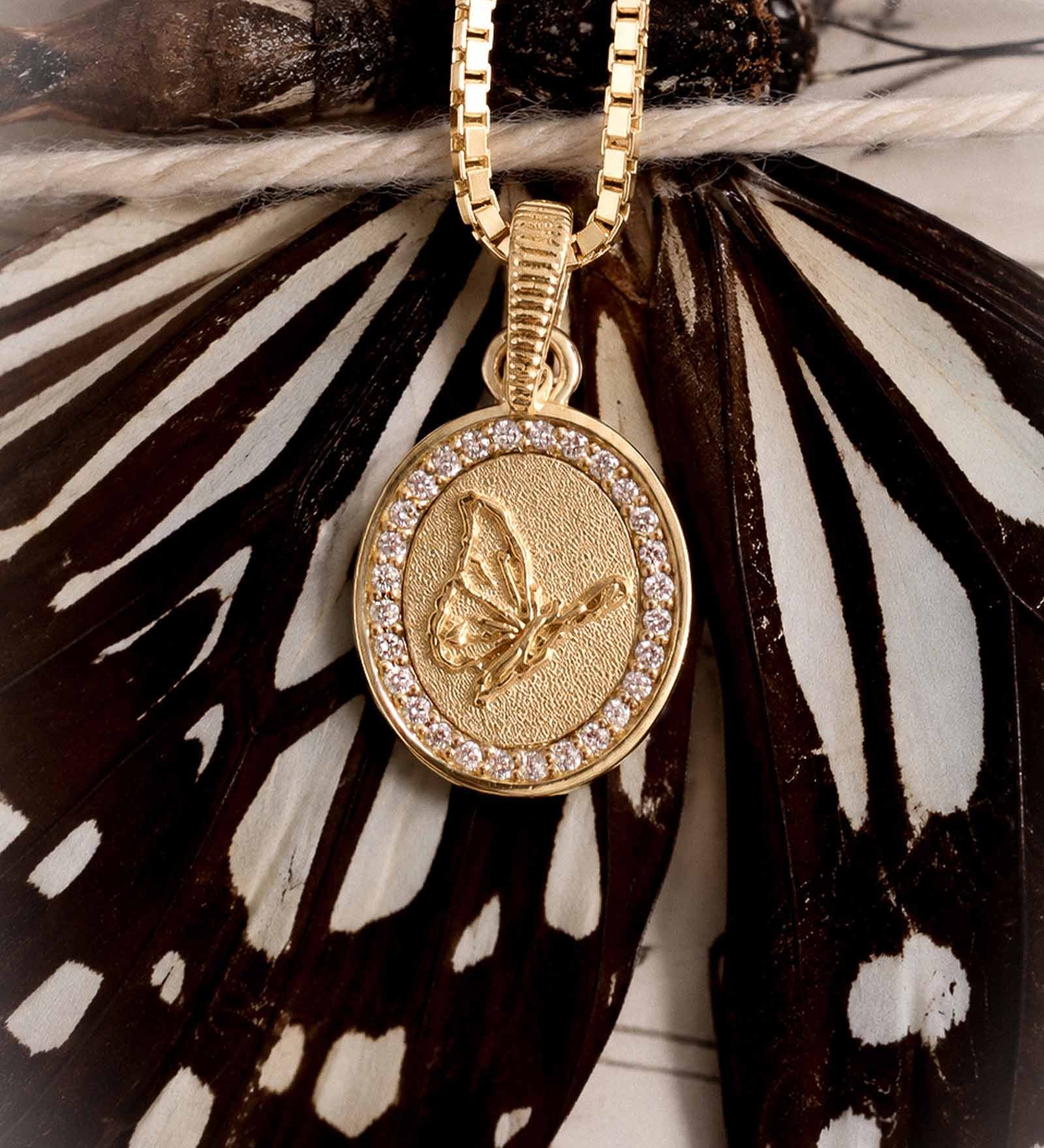 Kinn - Butterfly Dream Diamond Pendant
