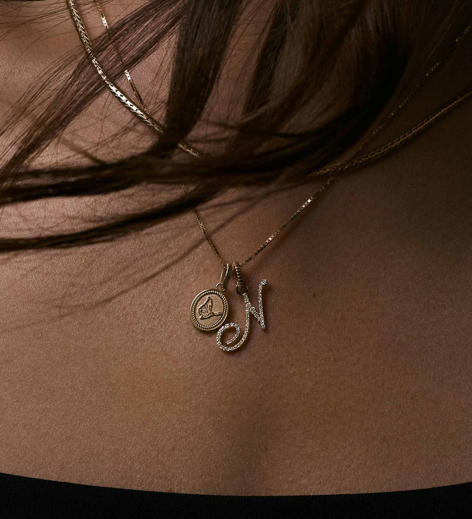 Kinn - Butterfly Dream Pendant Necklace