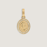 Kinn - Crescent Dream Diamond Pendant