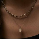 Kinn - Crescent Dream Diamond Pendant