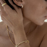 Kinn - Micro Bar Stud Earrings
