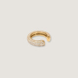 Kinn - Love Pavé Diamond Earring Cuff