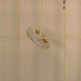Kinn - Love Pavé Diamond Earring Cuff