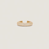 Kinn - Love Pavé Diamond Earring Cuff