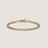 Kinn - Petite Rachel Three Prong Tennis Bracelet Diamond