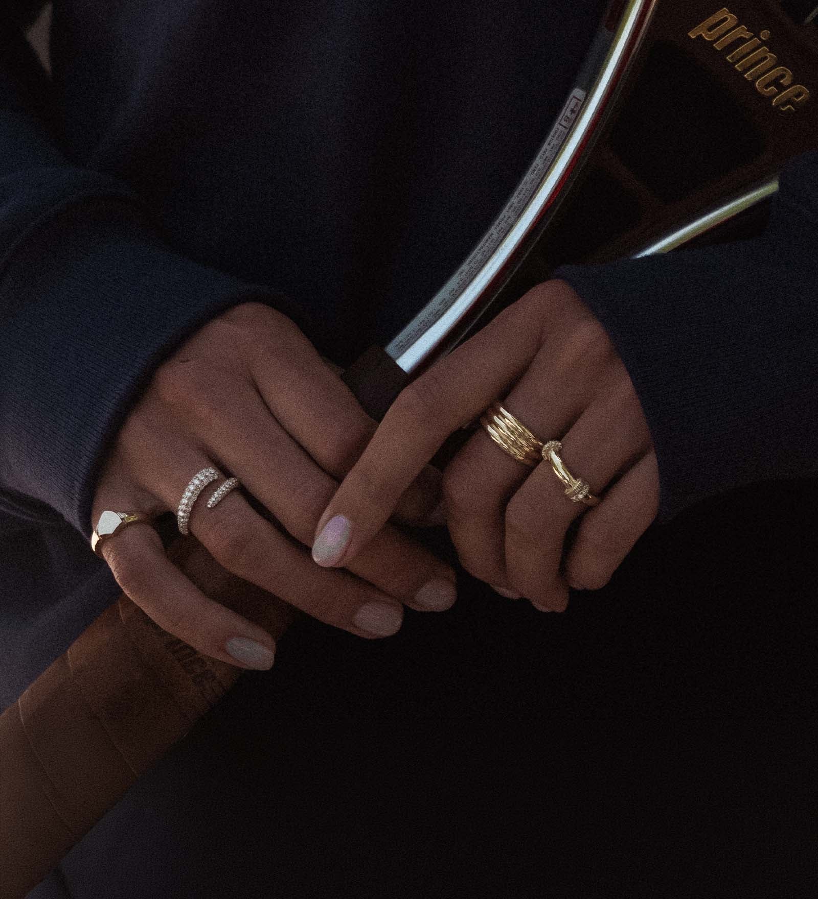 Kinn - Rally Pavé Ring