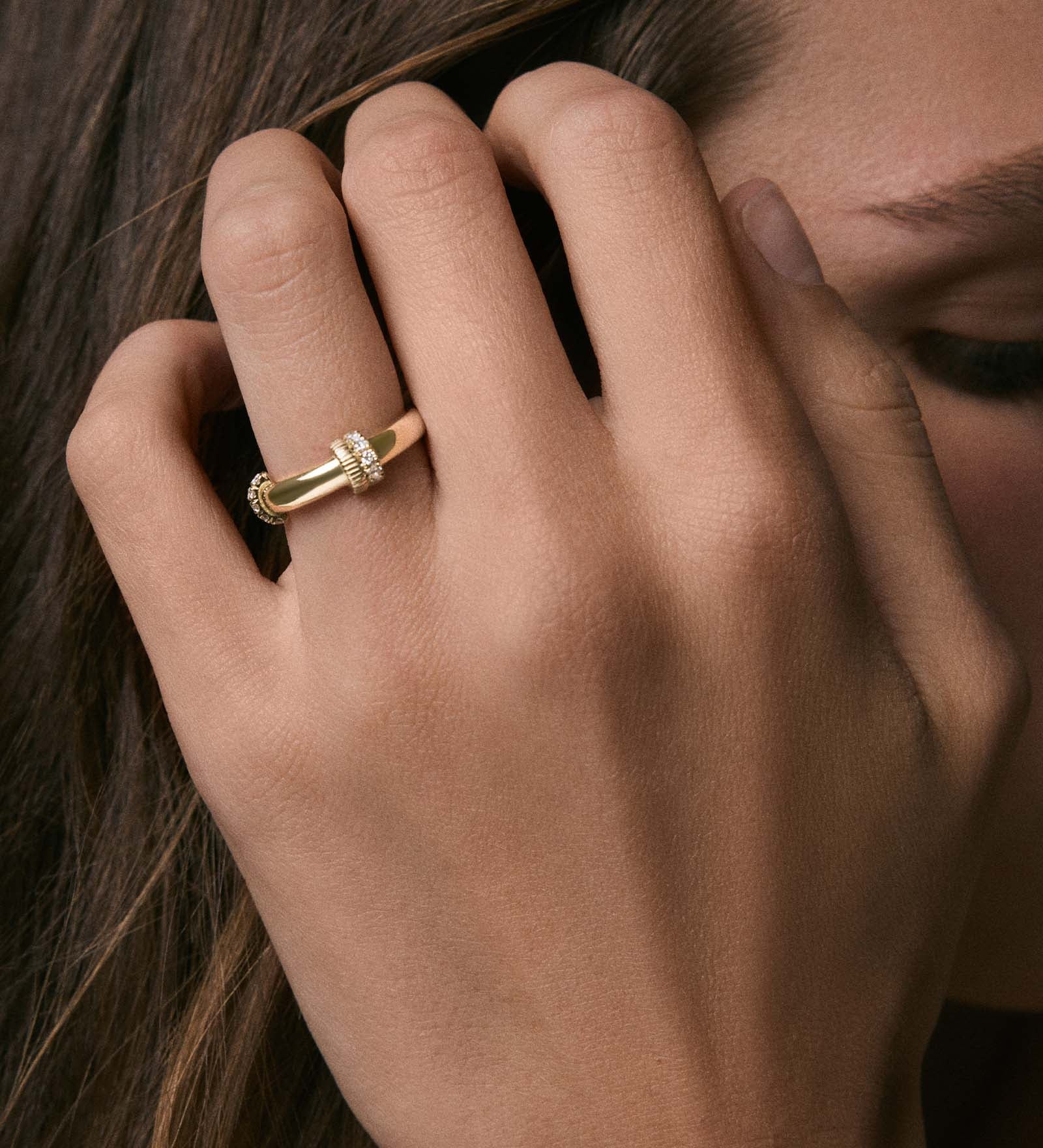 Kinn - Rally Pavé Ring
