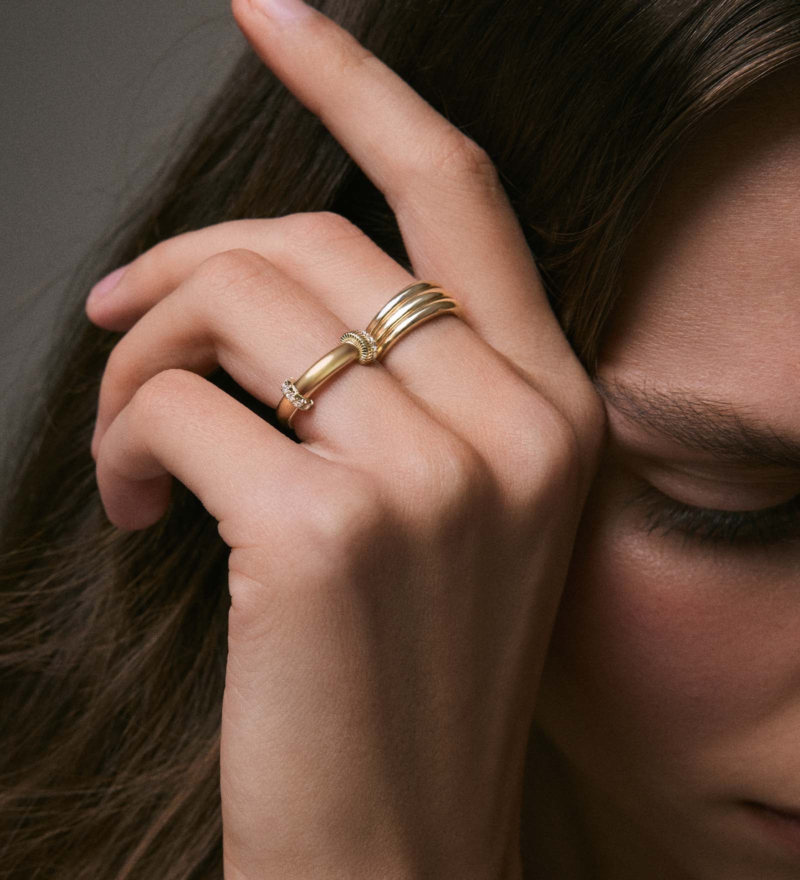 Kinn - Rally Pavé Ring