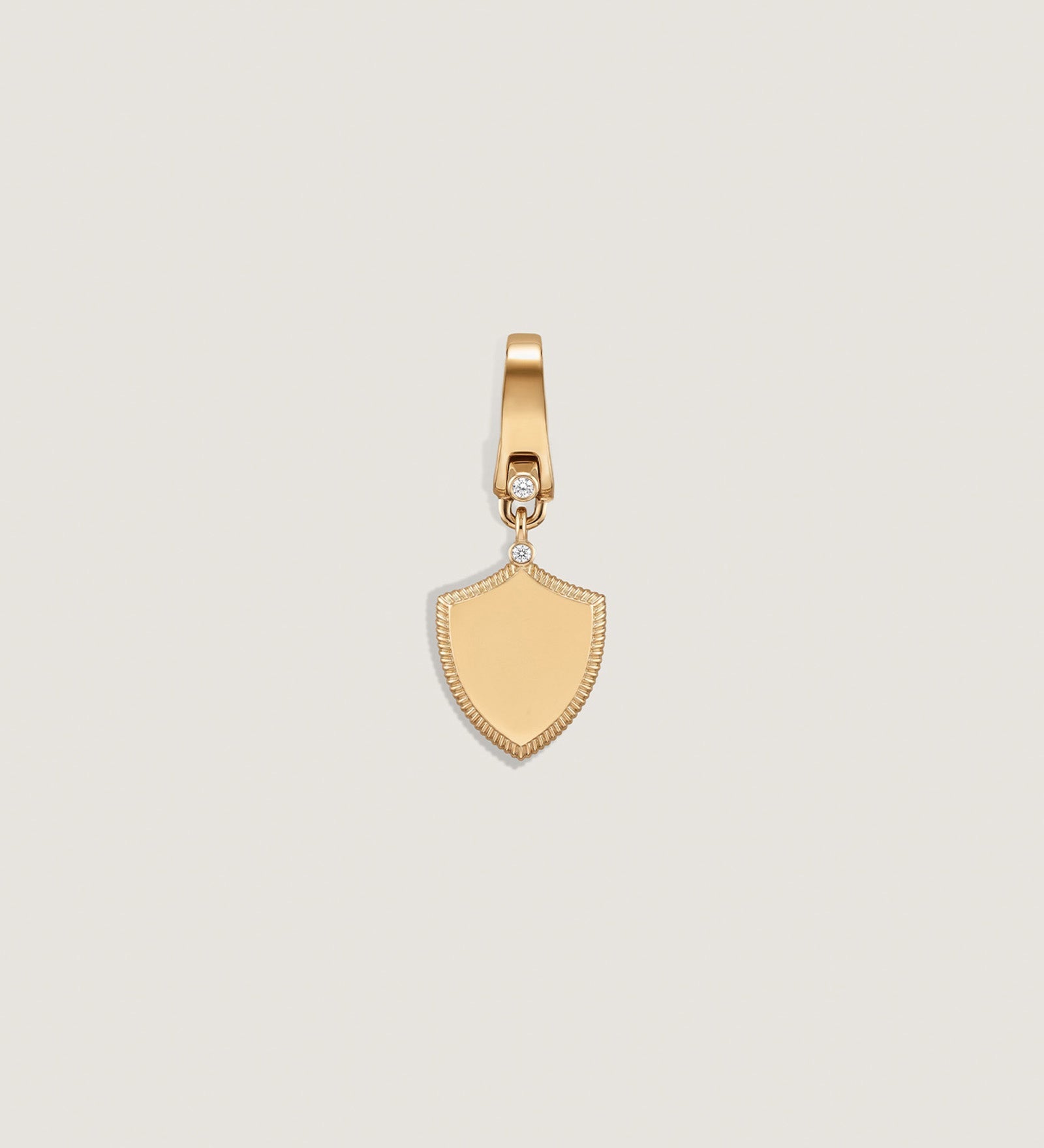 Kinn - Ace Shield Diamond Pendant