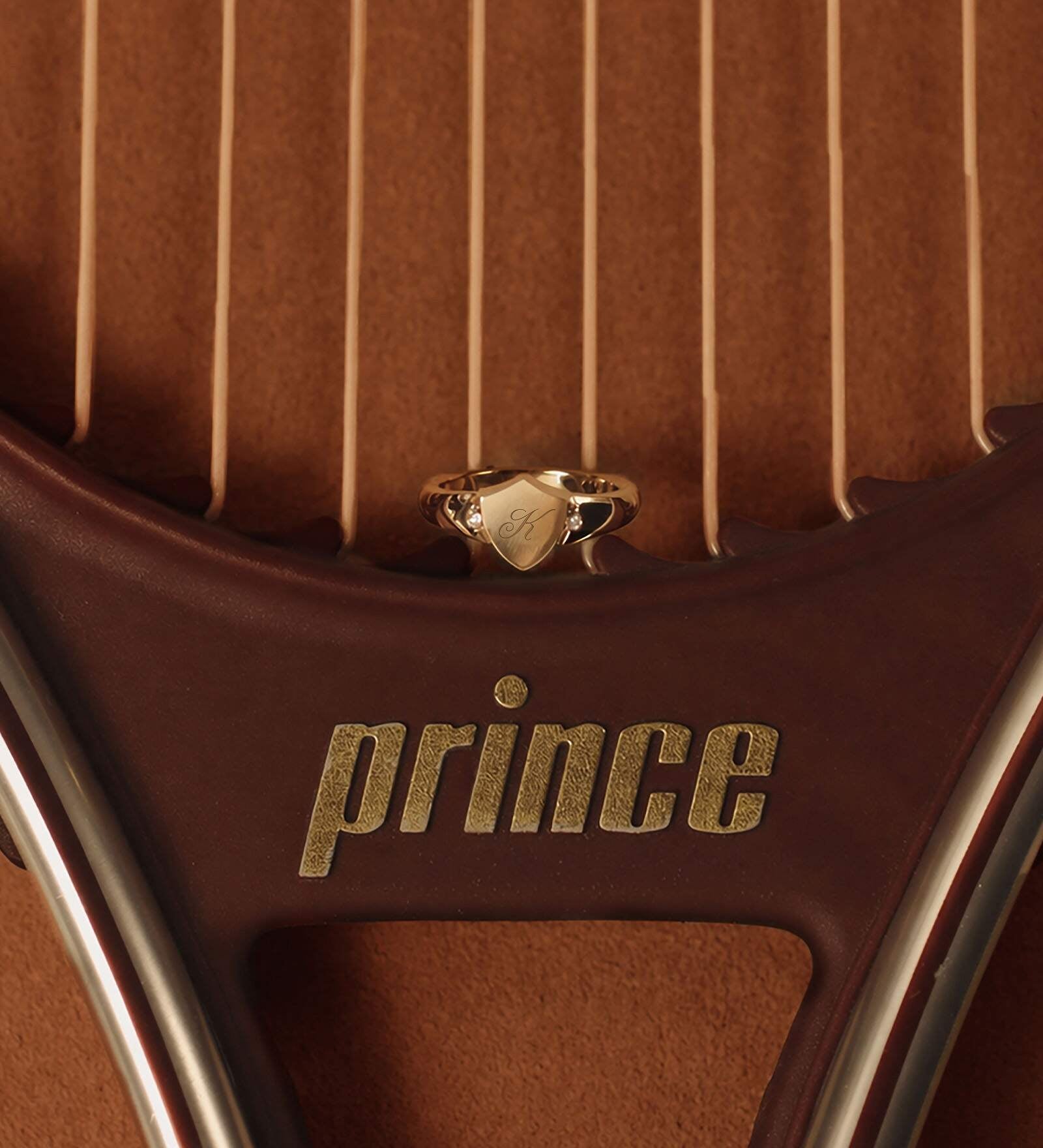 Kinn - Ace Shield Diamond Signet Ring