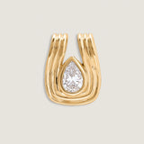 Kinn - Alyssa Pear Diamond Pendant