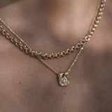 Kinn - Alyssa Pear Diamond Pendant