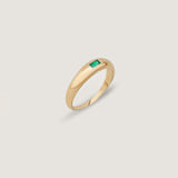 Kinn - Natalie Dome Ring Emerald