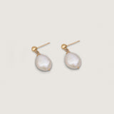 Kinn - Baroque Pearl Drop Earrings
