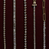 Kinn - Madison Diamond Tennis Bracelet Yellow Gold