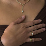 Kinn - Pavé Diamond North Star Pendant