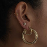 Kinn - Bold Hoop Earrings Large