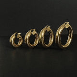 Kinn - Bold Hoop Earrings Extra Small