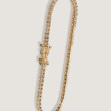 Kinn - Classic Diana Tennis Bracelet 2.90ctw Yellow Gold