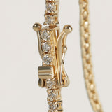 Kinn - Petite Diana Tennis Necklace Diamond 5.0ctw Yellow Gold