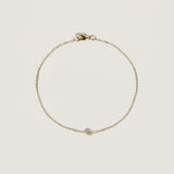 Kinn - Solitaire Round Diamond Bracelet