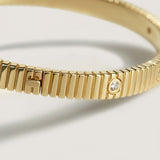 Kinn - Solis Ribbed IV Anniversary Bracelet